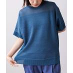 tシャツ サマーニットプルオーバー レディース