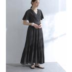 ワンピース 「洗える」カシュクールワンピース