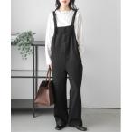 サロペット オーバーオール フロントジップオーバーオール レディース