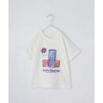 ショッピングスパンコール tシャツ 「110−150」色が変わる！スパンコール半袖Tシャツ/洗える キッズ 子供服 男の子 女の子