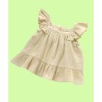 ブラウス シャツ Seraph/セラフ 袖フリルラテカラートップス ノースリーブ ギャザー キッズ 子供服 女の子