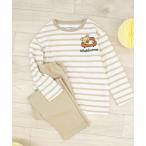 パジャマ 「リラックマ」キッズ 長袖 パジャマ ルームウェア キルト キッズ 子供 男の子