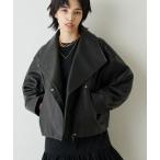 「Whim Gazette」 ライダースジャケット FREE ブラック レディース