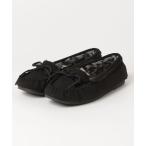 「Minnetonka」 モカシンシューズ 8 ブラック レディース