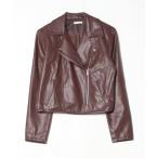 「RESEXXY」 ライダースジャケット FREE ブラウン レディース