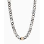 ネックレス 「エンポリオ アルマーニ」エンポリオ アルマーニ チェーンネックレス ツートン ステンレススチール メンズ