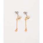 ピアス ハートチェーンピアス レディース