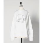 トレーナー スウェット 「LOEFF」スリーピング キャット スウェット UNISEX レディース メンズ