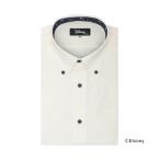 フォーマル シャツ 「Disney ディズニー」形態安定ノーアイロン ボタンダウン 半袖ビジネスワイシャツ メンズ