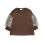 tシャツ Seraph/セラフ バルーンスリーブトップス チェック柄 キッズ 子供服 女の子