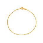 ショッピングブレスレット ブレスレット 「les bon bon」K18 alexandra bracelet L/アレクサンドラ ブレスレット BOB723 レディース