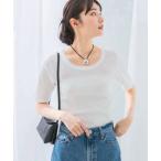 tシャツ 接触冷感強撚コットン2WAYカットソー レディース