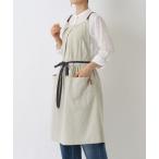 ショッピングエプロン エプロン エプロン 綿麻ギャザーファム LGY