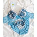 ブラジャー ショーツセット 「美谷間＆丸胸を叶える！ナチュ盛りメイクブラ♪」上下セット/A~D/脇高パールオンエレガントローズ