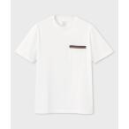tシャツ シグネチャーストライプポケット 半袖カットソー / 153552 306U メンズ