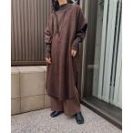 [I_am] вязаный ансамбль FREE Brown женский 