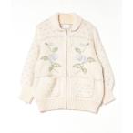 「merry jenny」 ニットカーディガン FREE ブルー レディース