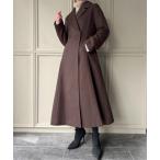 [JUNOAH] Пальто Честерфилд MEDIUM темно-коричневый женский 