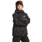 マウンテンパーカー アウター HIGH IN THE HOOD PRI/クイックシルバーキッズ稲妻プリントスキースノーボードジャケット キッズ 子供服