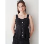 キャミソール デニムビスチェ