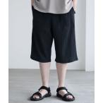 パンツ NAVY 楊柳 ステテコ ハーフパンツ ワンマイルウェア メンズ レディース