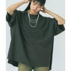 tシャツ (GENE HEAVENS)EMBROIDERY BIG TEE レディース