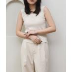 タンクトップ ノースリーブ 「NOAHL」ナチュラルタンク レディース