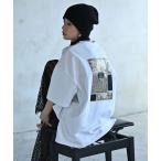 tシャツ 「日本製」UNISEX フラグメントグリッドTシャツ レディース メンズ