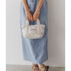 トートバッグ 刺繍パフロゴトートS レディース