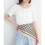 tシャツ ヘンリー半袖Tシャツ レディース