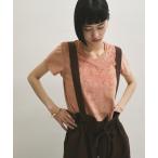 tシャツ クラッシュベロアTシャツ レディース