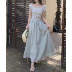 ワンピース パッチワーク風ツーピ