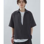 tシャツ 半袖 スキッパーシャツ メンズ レディース