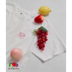 tシャツ 「FRUIT OF THE LOOM×LE CERCLE」別注/ロゴTシャツ レディース