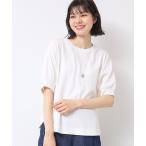 tシャツ 「洗える」パフスリーブカットソー(XS〜L) レディース