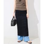 スカート GLOWNY/グロウニー ISLAND SHEER LONG SKIRT GY24BSK001IV/GY24BSK