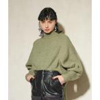 「KOH.style」 長袖ニット FREE グリーン レディース