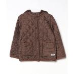 「ARMEN」 ワンポイントコート - ブラウン レディース