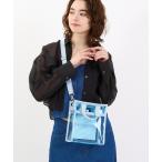 ショルダーバッグ バッグ CLEAR MINI N/S TOTE クリアスカイブルー レディース