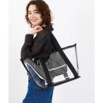 トートバッグ CLEAR E/W TOTE クリアオニキスロゴトート レディース