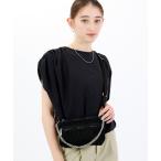 ショルダーバッグ バッグ CHAIN CROCHET CLUTCH ブラッククロシェ レディース
