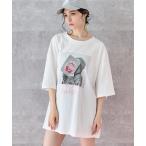 tシャツ メッセージ ロゴ ビッグ Tシ