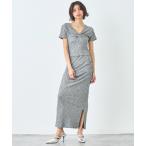 セットアップ ワンピース風 リブ T