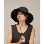 帽子 ハット 「WEB限定」2WAYレイヤーハット「接触冷感・洗える・撥水・取り外し可能」 レディース