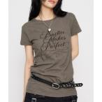 tシャツ MESSAGE SLAB チュニック レディース