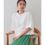 tシャツ 「5色展開」ワイドシルエットTシャツ「洗濯機洗い可」 レディース
