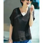 ＩＥＤＩＴ　メッシュニット＆接触冷感タンクトップのベストバランスレイヤードセット レディース