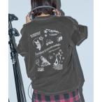 tシャツ ヴィンテージ加工 オーバーサイズ アニマルデザイン半袖Tシャツ レディース メンズ
