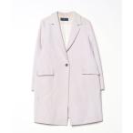 [SHIPS] Пальто Честерфилд 40 лиловый женский 