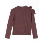 [WILLSELECTION] длинный рукав вязаный M Brown женский 